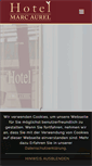 Mobile Screenshot of hotel-marcaurel.com